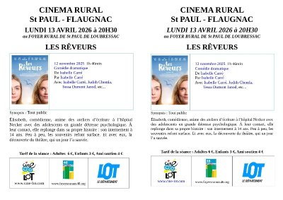 Ciné-Lot : "Les Rêveurs"