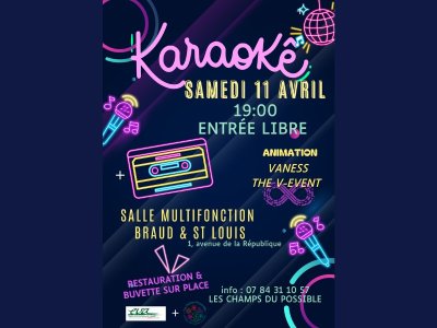 Soirée Karaoké à Braud