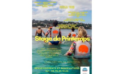 Stage d'avril: Aqua-footing