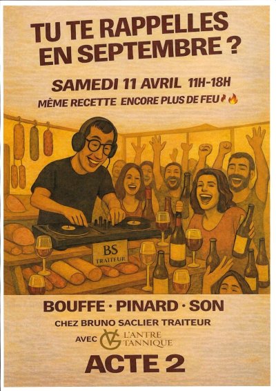 Acte 2 de l'Antre Tanique et Bruno Saclier