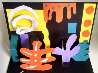 Découpages - atelier enfants 8 - 12 ans