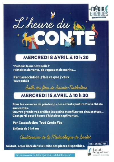 L'heure du Conte : Partez à la chasse aux contes !