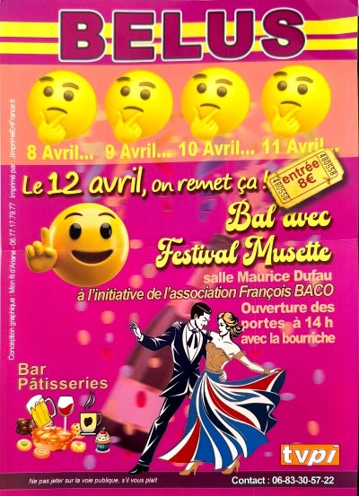 Bal avec Festival Musette