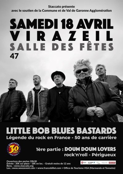 LITTLE BOB BLUES BASTARDS en concert