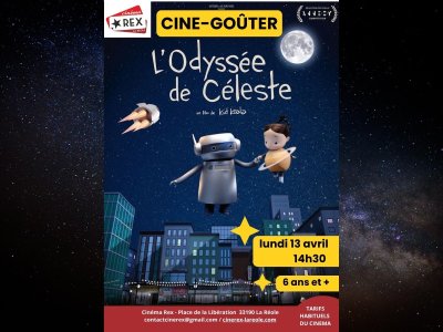 Ciné-goûter : L'odyssée de Céleste