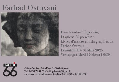 Exposition : Farhad Ostovani - Expoésie