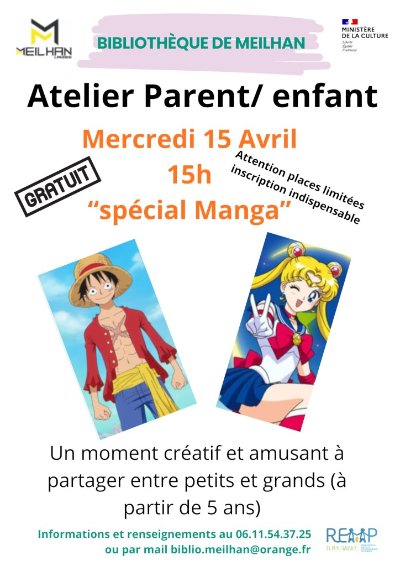 Après-Midi jeux de société spécial Manga