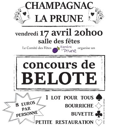 Concours de belote