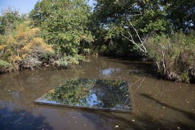 La Forêt d'Art Contemporain : Le Miroir d'Horizon, oeuvre n°20