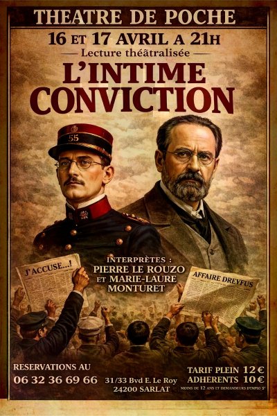 Théâtre de Poche "L'Intime Conviction"