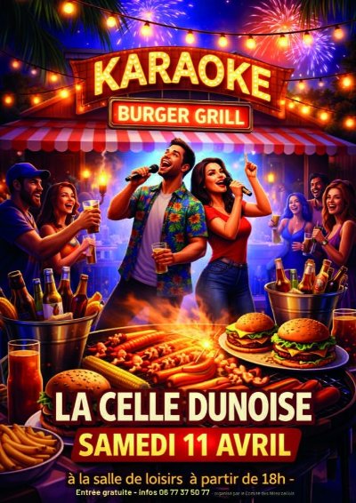 Karaoké burger grill