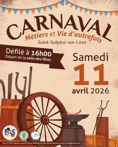 CARNAVAL : MÉTIERS ET VIE D'AUTREFOIS