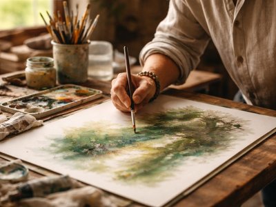 Exposition - Balade dans le monde de l'aquarelle