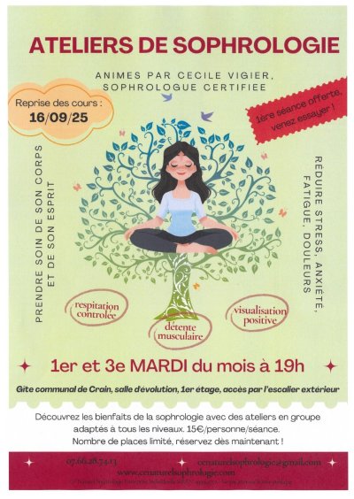 Ateliers de Sophrologie
