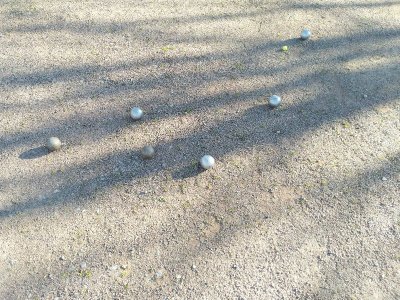 Terrain de pétanque
