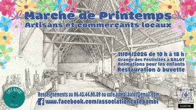 Marché de Printemps 2026 - Balot -