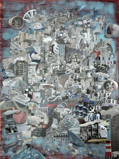 Expo JANNET, collages contemporains