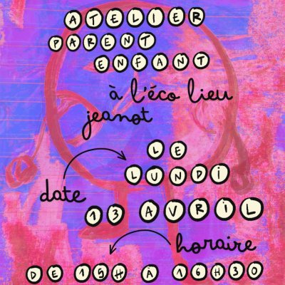 Atelier créatif collage