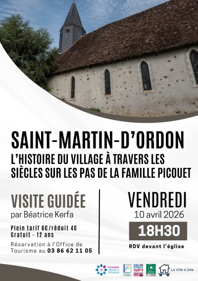 Visites guidées dans le Jovinien - Printemps 2026