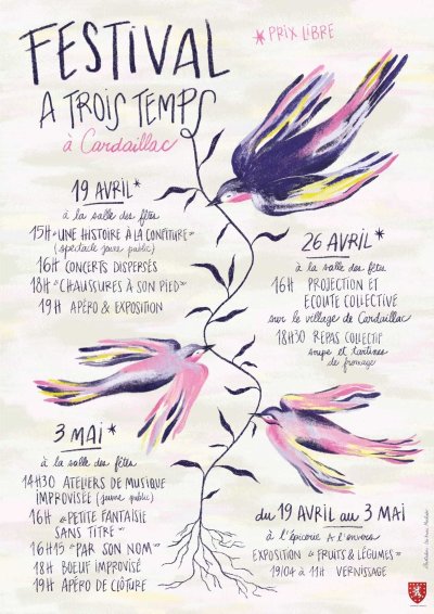Festival à trois temps à Cardaillac