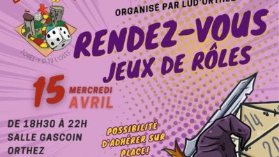 Soirée Jeux de rôles