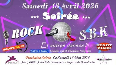 Soirée Rock SBK et autres danses
