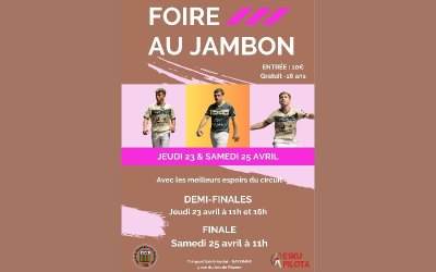 Tournoi main nue Foire au jambon
