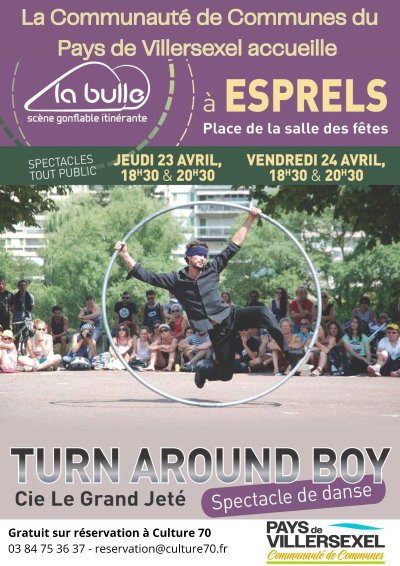 Spectacles LA BULLE - Cie Le Grand Jeté