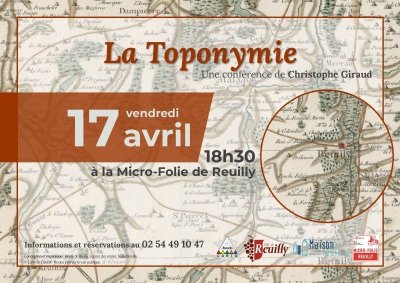 Conférence "La Toponymie"