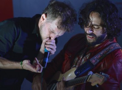 Madour en concert pour le Folk Club de Cahors avec Blues & Beatbox