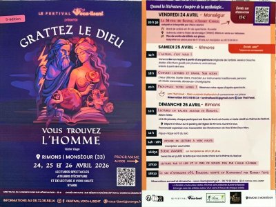 Le festival Voca-Lisent présente "Grattez le dieu, vous trouvez l'homme"