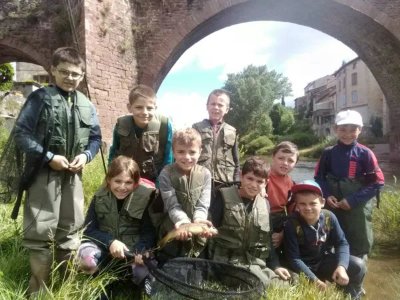 Animation découverte de la pêche à la truite
