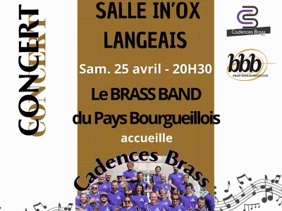 Concert de Brass Band avec le Brass "Cadences Brass" de Blois