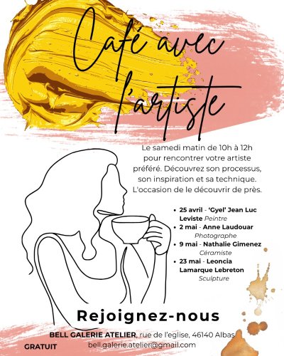 Café avec l'artiste - Rencontres créatives