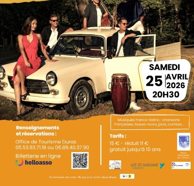 Concert avec Lily Avaz à Duras