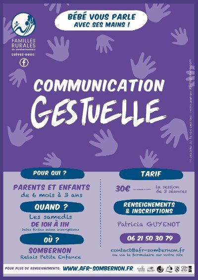 Atelier communication gestuelle associée à la parole pour tout-petits