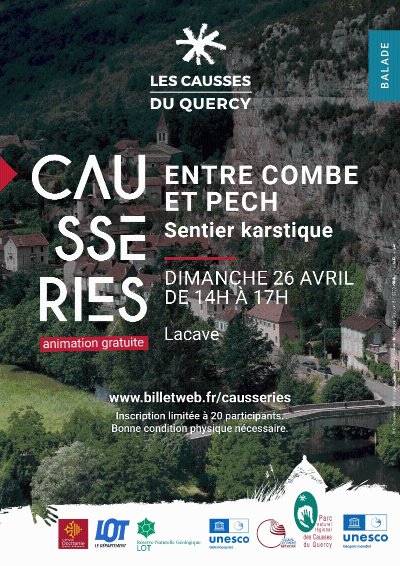 Entre combe et pech sentier karstique