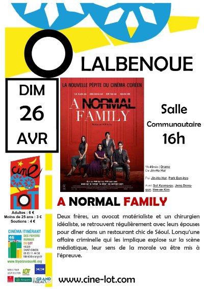Ciné-Lot : "A normal family"