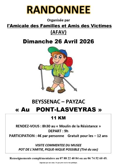 Randonnée pédestre du Pont Lasveyras