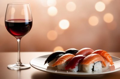 Atelier dégustation de vins et sushis