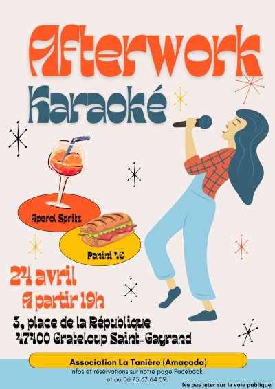 Amaçada - Afterwork karaoké