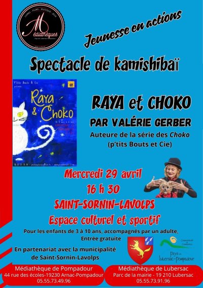 Spectacle de kamishibaï : Raya et Choko