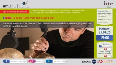 Les mercredis d’Endoume / Le genre Homo n'est plus ce qu'il était.