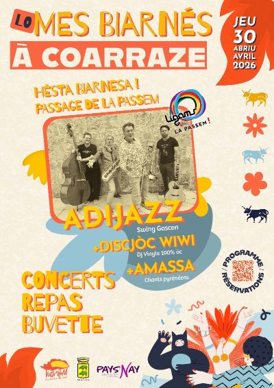 HEST'A HUM! Concert ADIJAZZ + DISCJÒC WIWI + AMASSA et Passage PASSEM