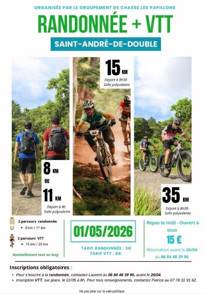 Randonnée pédestre & VTT