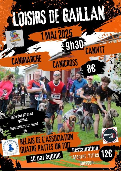 Canicross à Gaillan-en-Médoc