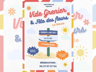 Vide-grenier et Fête des fleurs