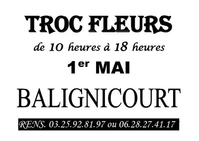 Troc fleurs