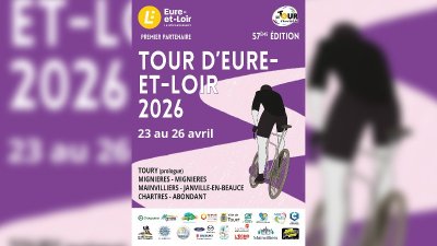 Départ à Mainvilliers du Tour d'Eure-et-Loir 2026