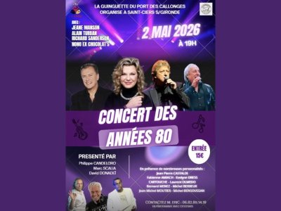 Concert Années 80 à la guinguette du port des Callonges